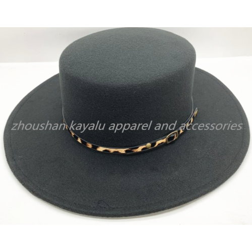 Ang mga itim na kababaihan ay nadama ang cap na tapusin ang cap polyester